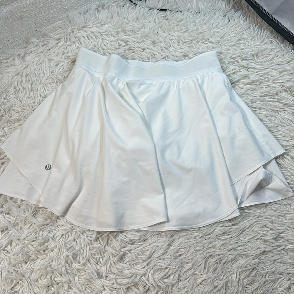 Lululemon Court Rival High Rise Skirt *Tall White - Picture 7 of 8
